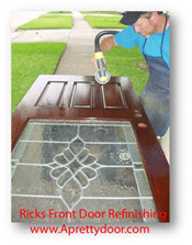 Rick's Front Door Refinishing
