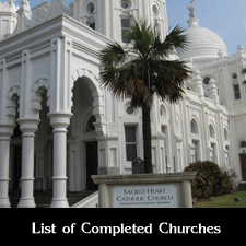 Click here for all of
                            the Churches we have worked on