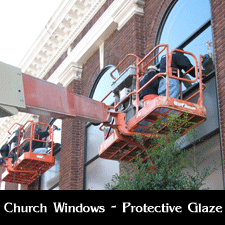 Click here for the
                            Church Protective Glazing Gallery