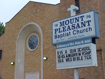Mount Pleasant Baptist Church 7