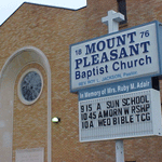 Mount Pleasant Baptist Church - Houston, Texas